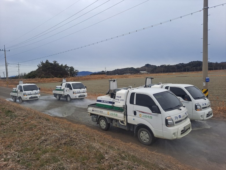 고흥군, 고병원성 조류 인플루엔자(A...